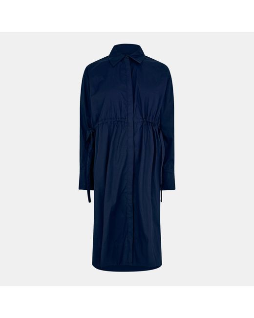 French Connection Blue Rhodes Shirt Dress