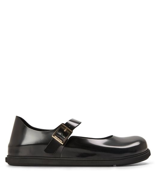 Birkenstock Black Mantova High Shine Mary Janes