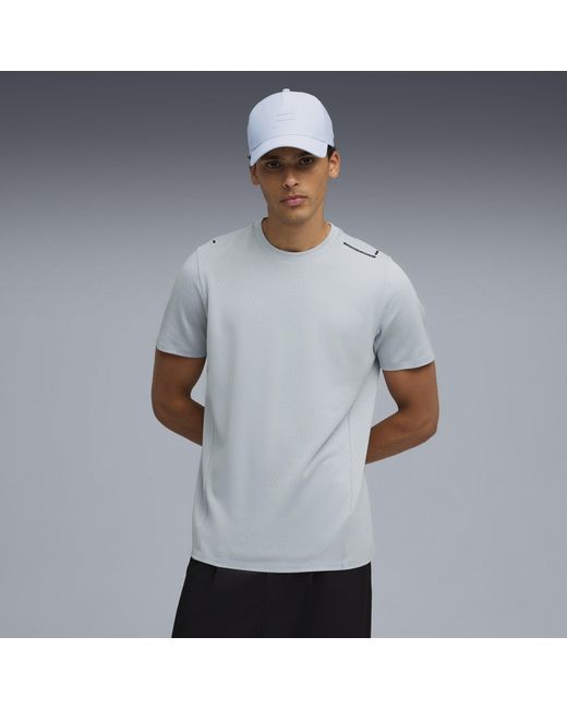 PUMA Blue Pd Carbon Short Sleeve Performance T-Shirt for men