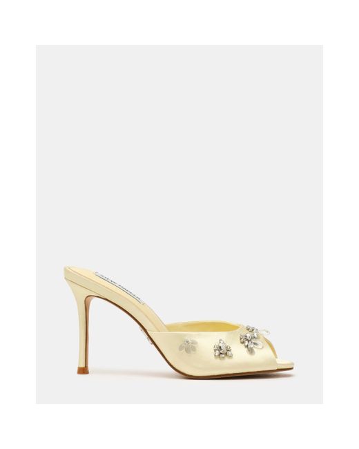 Steve Madden Metallic Rolloutb Heeled Mule