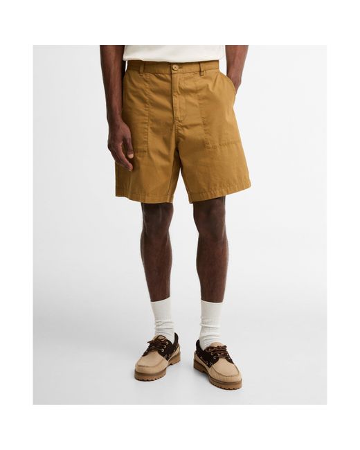 Barbour Yellow Chino Shorts for men