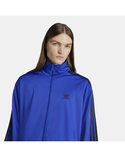 Adidas Originals Blue Adicolor Classics Firebird Track Top for men