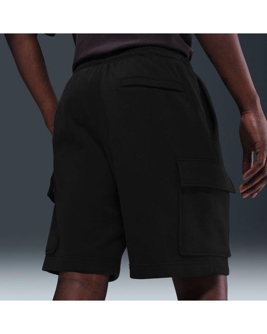 Nike Black Club Cargo Shorts for men