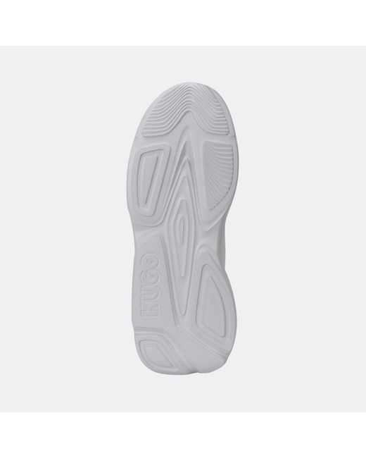 HUGO White Leon Runners for men