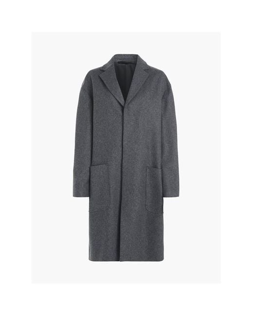Calvin Klein Gray Modern Wool Blend Coat for men