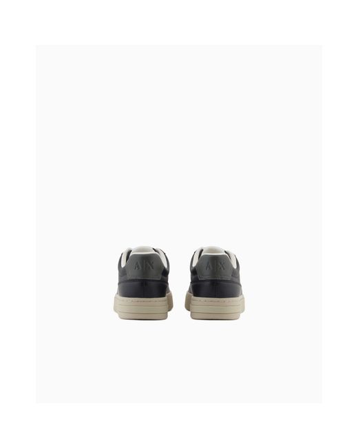 ARMANI EXCHANGE Blue Pool Sliders for men