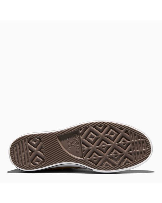Converse Brown All Star Platform High Top Trainers
