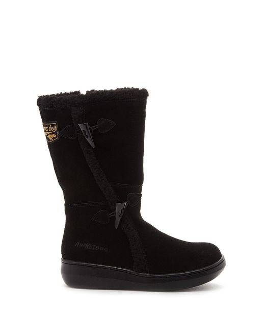 Rocket Dog Black Slope Mid-calf Winter Boot