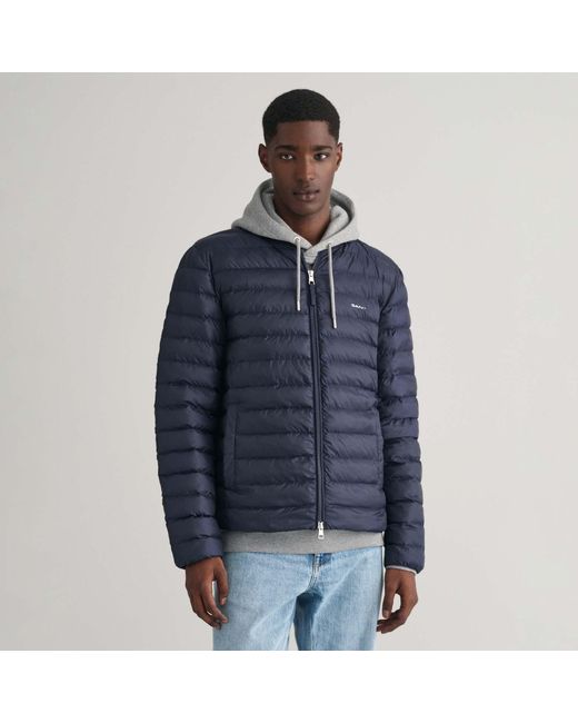 Gant Blue Light Padded Bomber Jacket for men