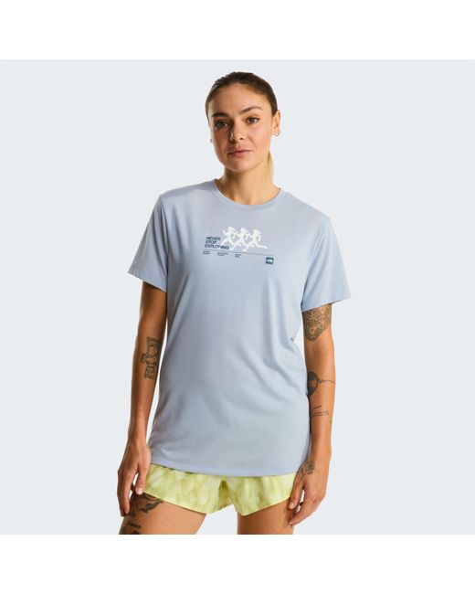 The North Face Blue Tnf Bitmap Tee