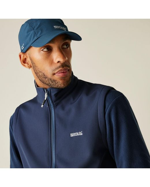Regatta Blue Bradwell Iii Softshell Bodywarmer for men