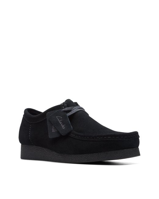 Clarks Black Wallabee Moc Toe Formal Shoes for men