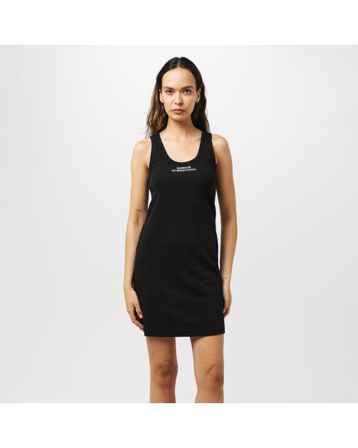 Barbour Black B.Intense Ozanne Mini Cut Out Dress