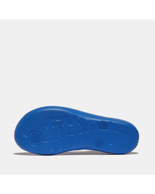 Fitflop Blue Iqushion Sparkle Flip-Flop
