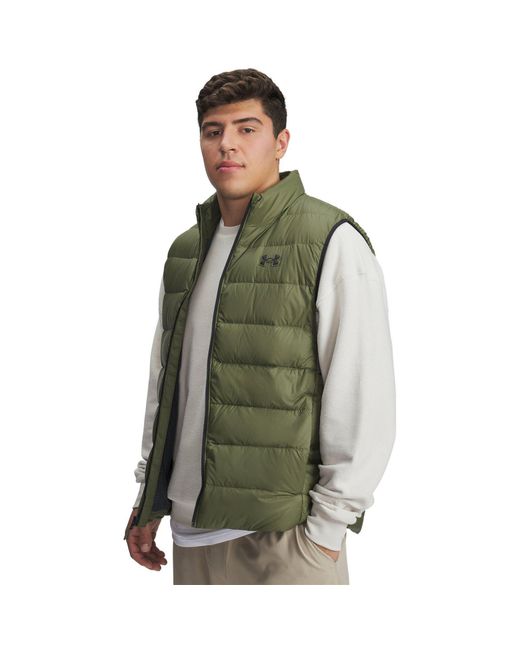 Under Armour Green Legend Down Vest Gilet for men