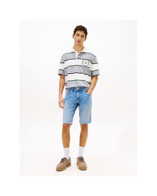 Tommy Hilfiger Blue Ronnie Denim Shorts for men