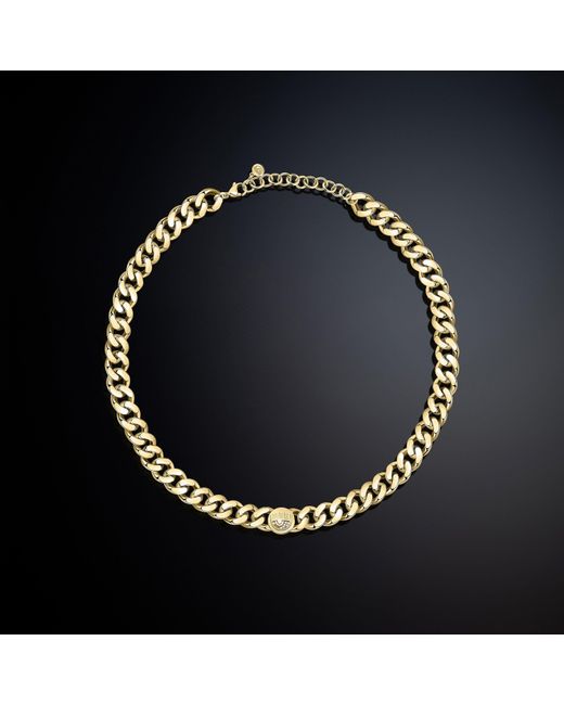 Chiara Ferragni Blue Chain Necklace