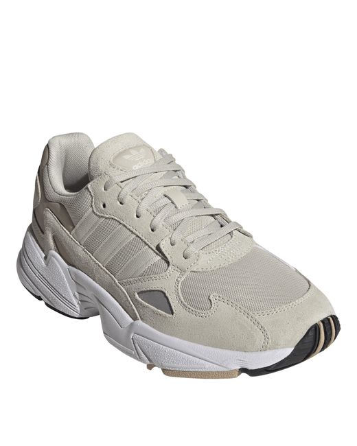 Adidas Originals Gray Falcon Court Trainers