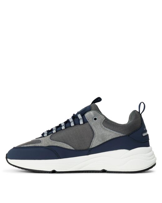 Unseen Blue Clarn Run Trainers for men