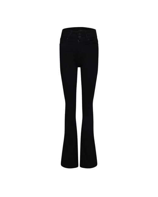 Replay Black New Luz Bootcut Jeans