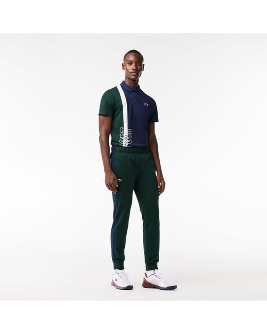 Lacoste Black Slim Fit Joggers for men