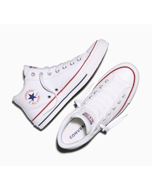 Converse White Canvas High-Top Trainers