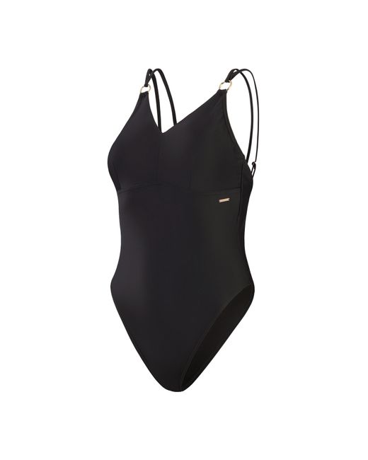 Speedo Black Shaping Strappy 1 Piece