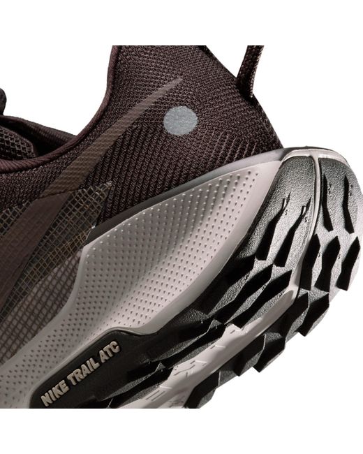 Nike Brown Reactx Pegasus Trail 5 Running Shoes