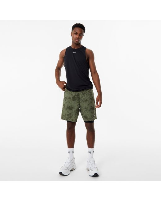 Everlast Green 2-In-1 Shorts for men
