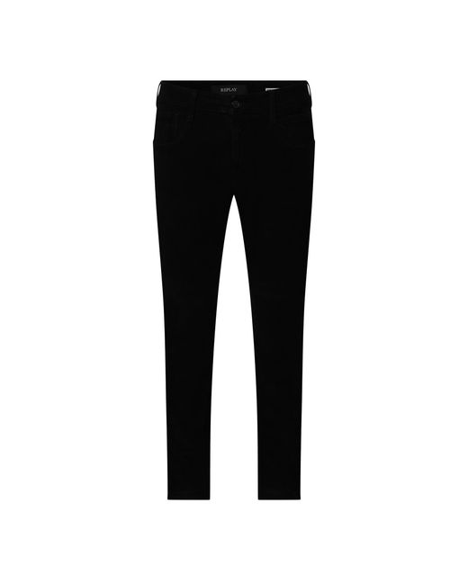 Replay Black Anbass Slim-Fit Jeans for men