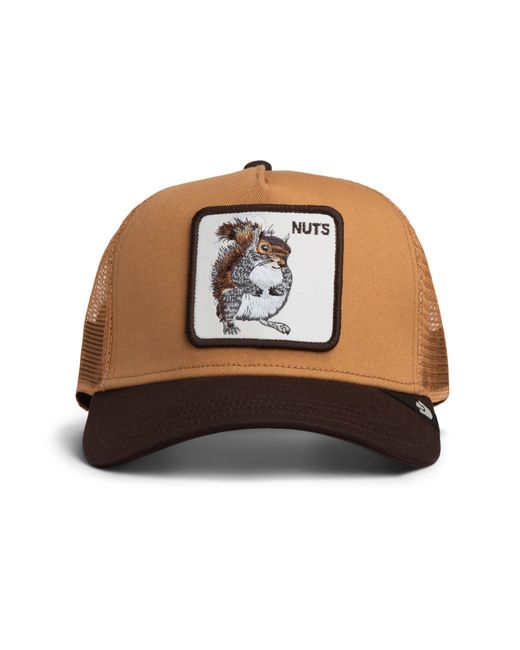Goorin Bros Brown Animal Farm Trucker Cap for men