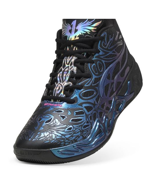 PUMA Blue Mb.04 Reflections Basketball Trainers for men