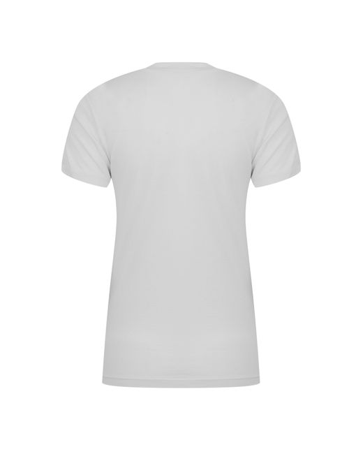 Vans White Slogan Tee Ld44