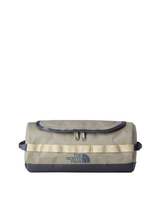 The North Face Gray Base Camp Travel Canister Wash Bag for men