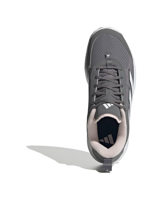 Adidas Gray Avaflash Clay Tennis Shoes