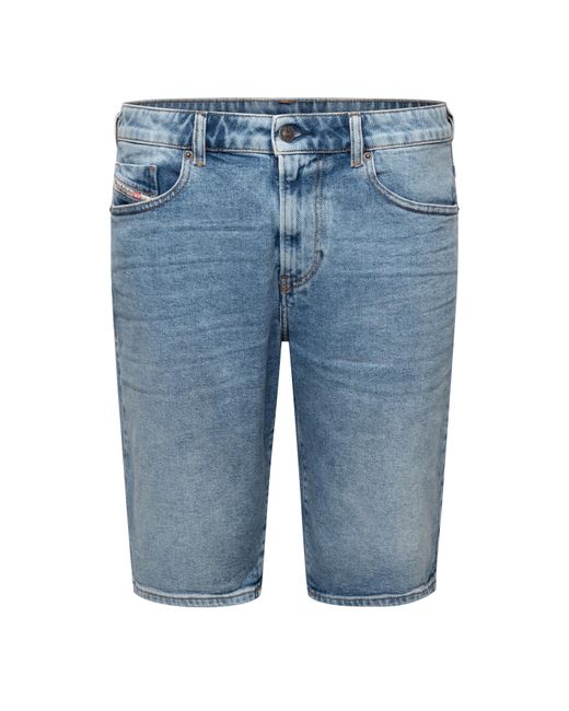 DIESEL Blue Slim-Short Calzoncini Denim Shorts for men