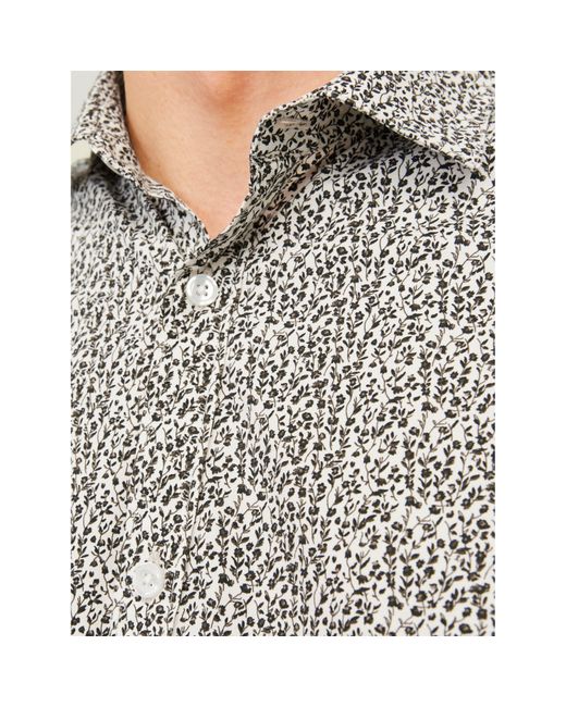 Jack & Jones Gray Slim Fit T-Shirt for men