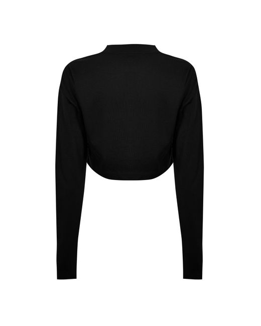 Calvin Klein Black Script Institutional Ls Tee