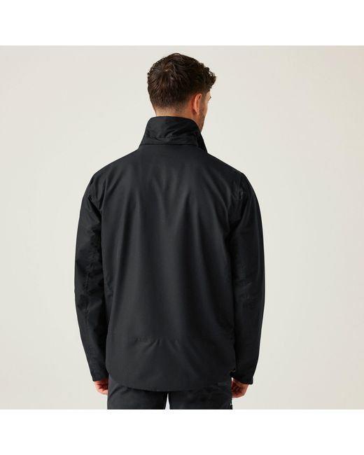 Regatta Black Oakhowe Waterproof Isotex Jacket for men