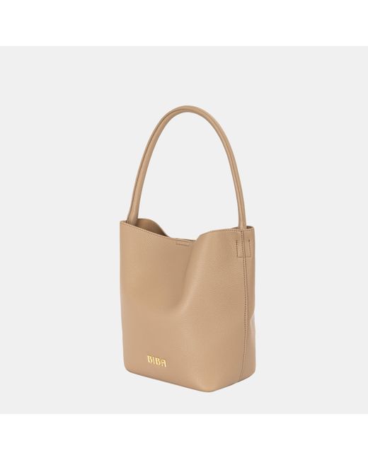 Biba Brown Leather Bucket