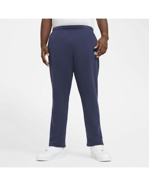 Nike Blue Sportswear Club Fleece Pants for men