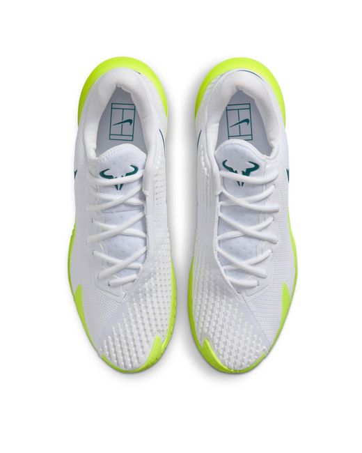 Nike Green Court Zoom Vapor Cage 4 Rafa Hard Court Tennis Shoes for men