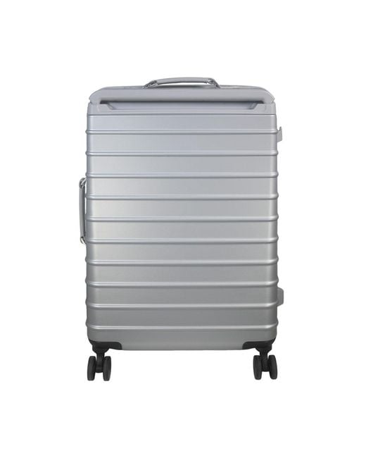 Kangol Gray Adults Hard Suitcase