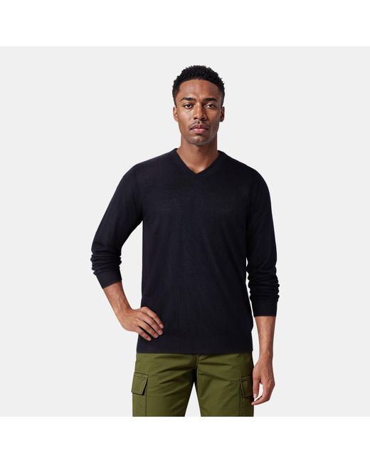 Lyle & Scott Blue Tonal Eagle Pullover Jumper for men