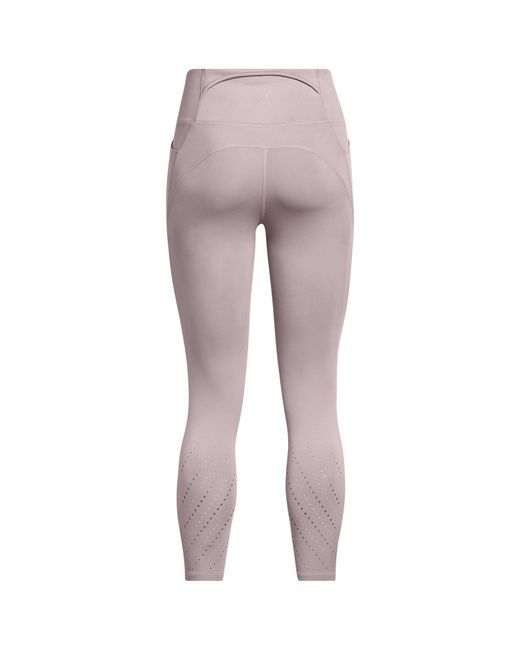 Under Armour Pink Launch Elite Ankle Tights