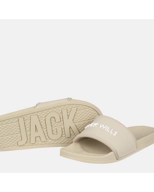 Jack Wills Natural Logo Sliders