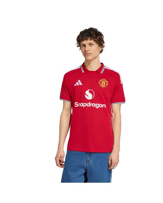 Adidas Red Manchester United Home Shirt 2026/27 for men