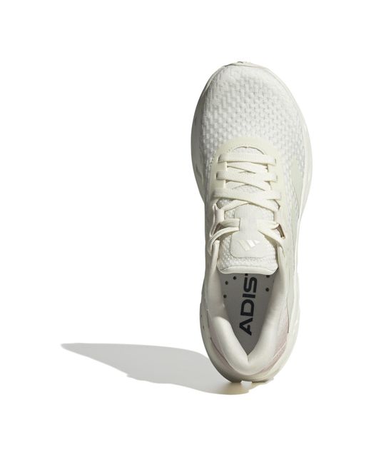 Adidas White Adistar 3 Runner Trainers