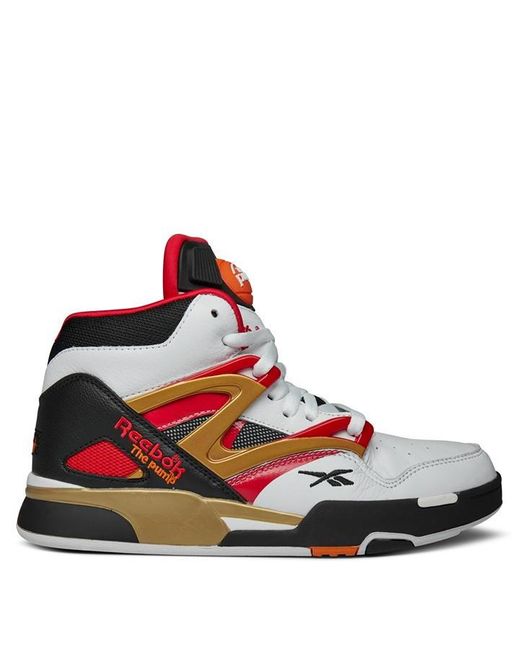 Reebok pump red deals