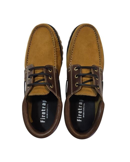 Firetrap Brown Jose Shoes for men
